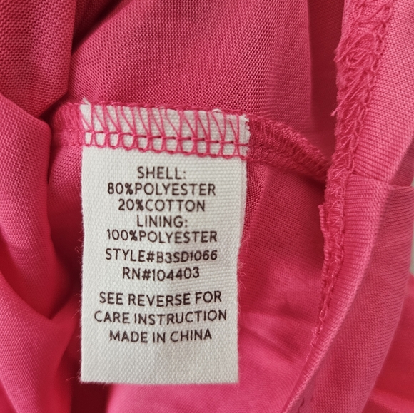 Coco The Shop Pink Square-Neck Cut Out Dress | Medium | New Without Tag - Picture 6 of 8